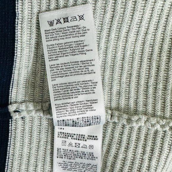 Joules Women's Size 14 Valencia Colorblock Pullover Navy Gray Pink Sweater - Picture 7 of 7